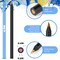 12-Color Rainbow Pencils Aesthetic Jumbo Colored Pencils for Adult Coloring Sketching Drawing, Cute Drawing Kit Fun Pencils Cool Gifts Stuff Art Supplies for Adults Kids, School Supplies